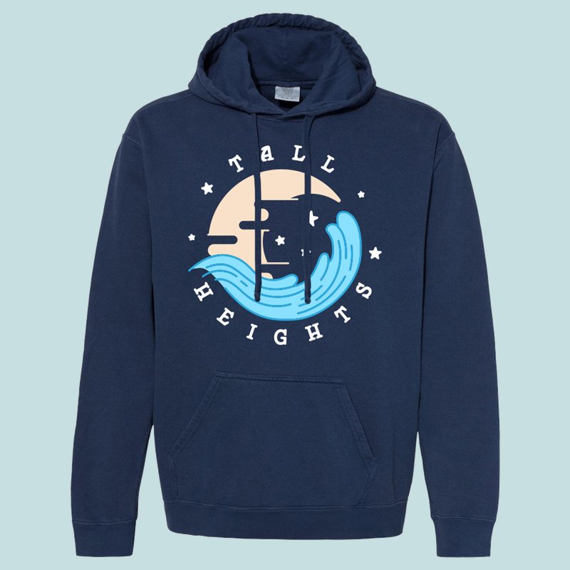 The Moonlight on the Water hoodie